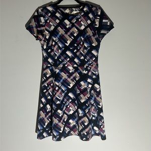 Short sleeve A-line dress